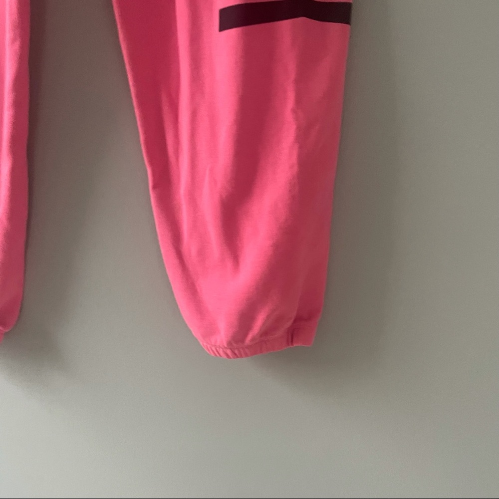 Vintage Victoria’s Secret LOVE PINK Sweatpants Cuff Ankle Drawstring Workout Y2K - Picture 4 of 9